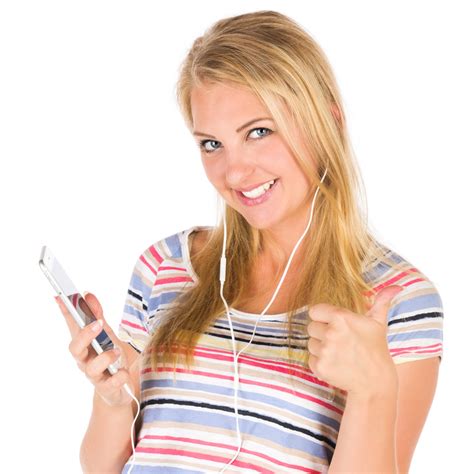 Girl Listening To Music Free Stock Photo Public Domain Pictures