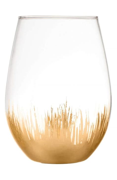 Gold Stemless Wine Glasses The Best Ts For Wine Lovers 2019