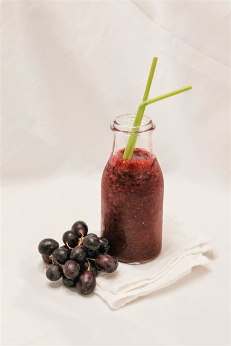 Eat Like You Love Yourself Grape And Berry Smoothie Grape Smoothie