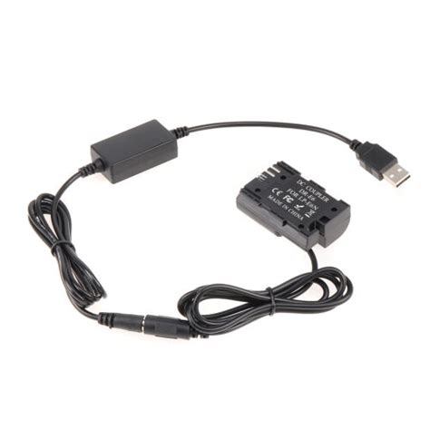 Dr E6 Dc Coupler Lp E6 Decoded Dummy Batteryusb Cable For Canon 90d
