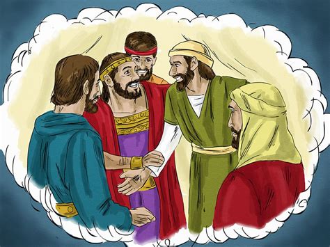 Jesus Tells A Parable About A Rich Man And Lazarus A Beggar Who Both