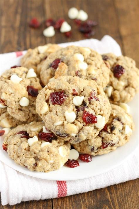 Soft And Chewy Oatmeal Cookies Packed With White Chocolate Chips And
