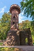 Heiligenberg Lookout Tower in Heidelberg, Germany Stock Photo - Image ...