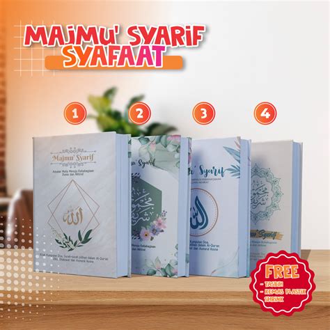 Jual Buku Zikir Dan Doa Sehari Hari Majmu Syarif Lengkap Shopee