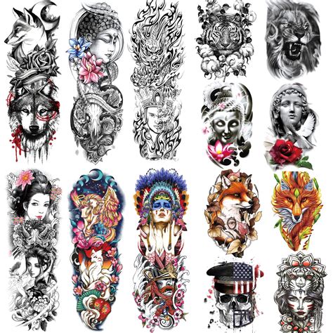 Buy Kotbs Sheets Full Sleeve Temporary Tattoos For Women Girls Body Art Waterproof Temporary