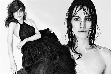 Keira Knightley Stuns As She Goes Topless In Striking Edgy Photoshoot For Renowned Photographer