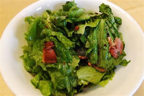 Make Your Someday Today Wilted Lettuce Salad With Warm Bacon Dressing