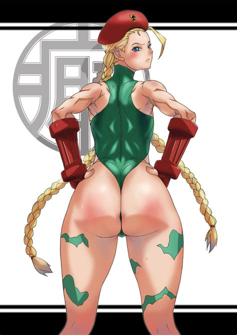 Rule 34 Ass Blonde Hair Blush Cammy White Capcom Dat Ass Female Female Only Hat Highres Huge