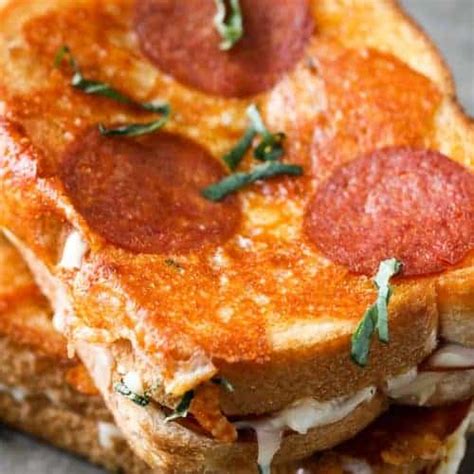 Pizza Grilled Cheese Spend With Pennies