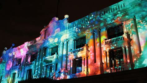 Superuber — Projection At Light Institute Building Facade