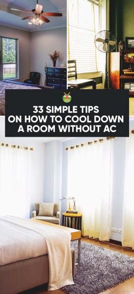 Mar 05, 2021 · how to keep a room cool without ac: 33 Simple Tips on How to Cool Down a Room Without AC