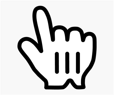 Hand Png Transparent Mouse Pointer Search For Mouse Pointer In These