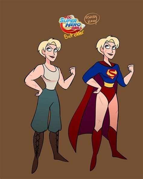 SuperGirl DCSHG 19 Adult Edition Arte divertido Super héroe Dc comics
