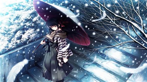 Snow Anime Hd Wallpapers Wallpaper Cave