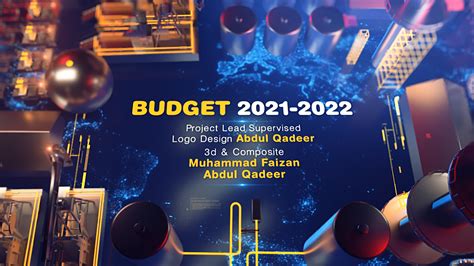 Budget 2021 2022 On Behance