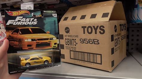 Hot Wheels Fast Furious Premium Mix B Original Fast Case Unboxing In Store YouTube