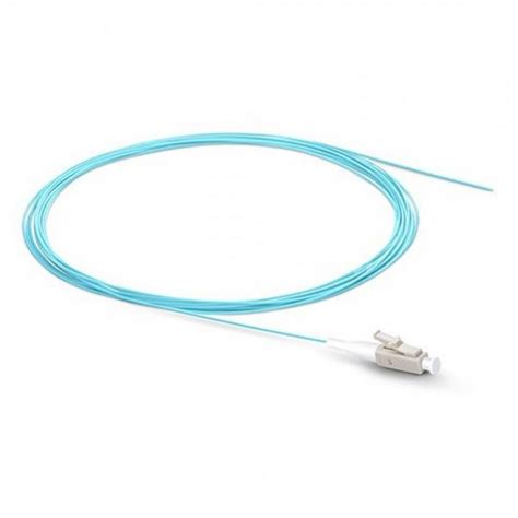 LC Simplex Multi Mode Fiber Optic Cable Pigtail OM3 1 5 Meter