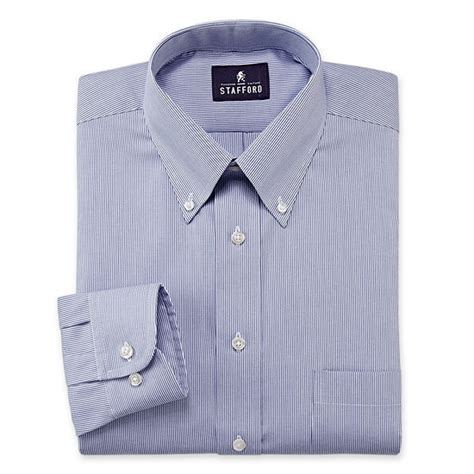 Stafford® Travel Performance Pinpoint Oxford Dress Shirt Jcpenney