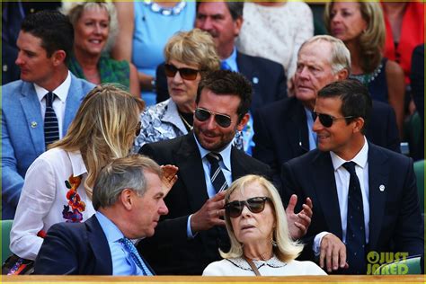 Bradley Cooper Suki Waterhouse Get Lovey Dovey At Wimbledon Photo Bear Grylls