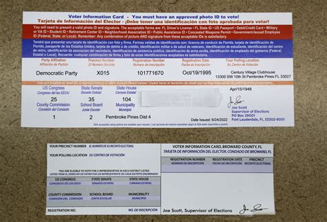 Are Browards Newly Designed Voter Cards Less Useful Now Heres Why Some Dislike Them Sun