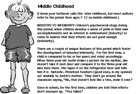 Middle Childhood Developmental Psychology Spirit Lake Consulting