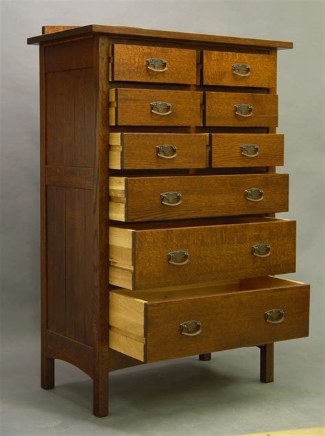 Mission 9 Drawer Tall Chest Of Drawers Dressers And Chests Of Drawers