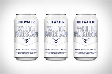 Cutwater Canned White Russian Uncrate