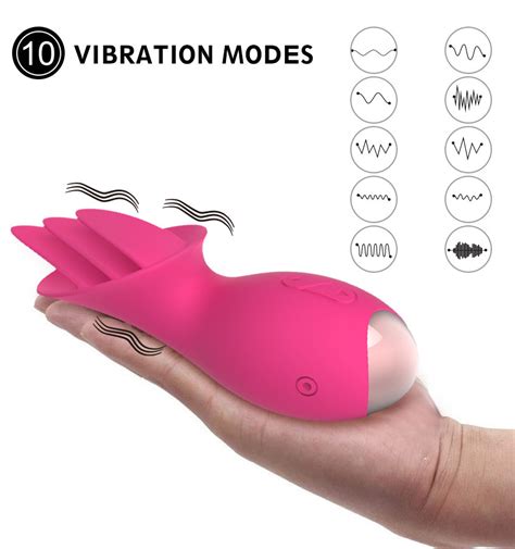 Clitoral Licking Vibrator Tongue Stimulator Licking Vaginal Breast Nipple Massager China