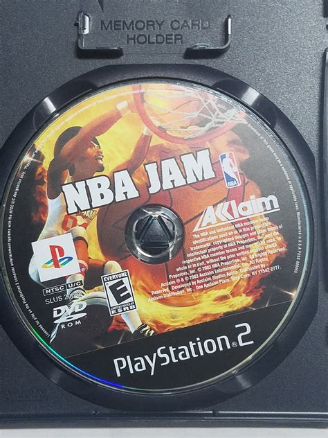 Nba Jam Game Playstation Ps2 Black Label Etsy