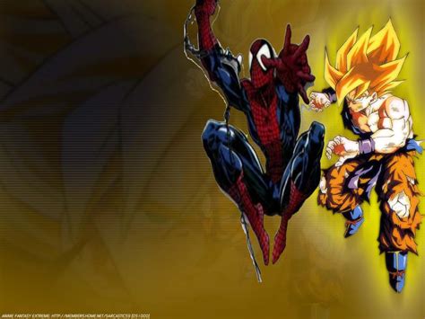 Spiderman And Goku Team Up And Run The Infinity Gauntlet Battles