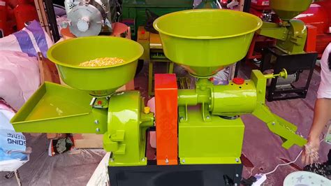 New Style Complete Multifunction Hulling Grinding Combined Rice Mill