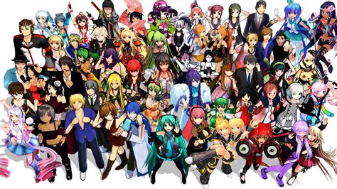 [MMD] All VOCALOIDs Group Pic by iMACobra on DeviantArt