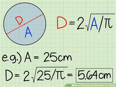 How To Find The Diameter Of A Circle Wikihow