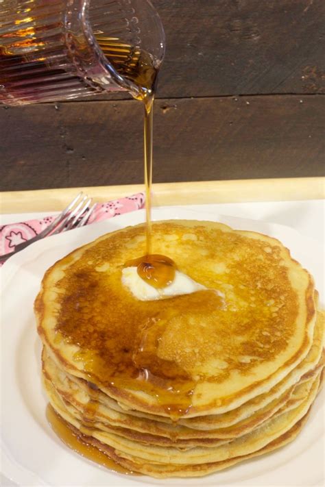 Sour Cream Buttermilk Pancakes Recipe Buttermilk Pancakes Easy