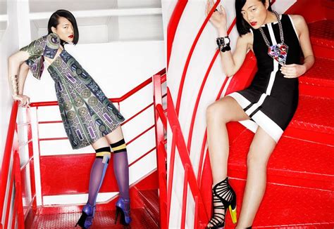 Asian Models Blog Chan Chiu Editorial For French Joyce Magazine