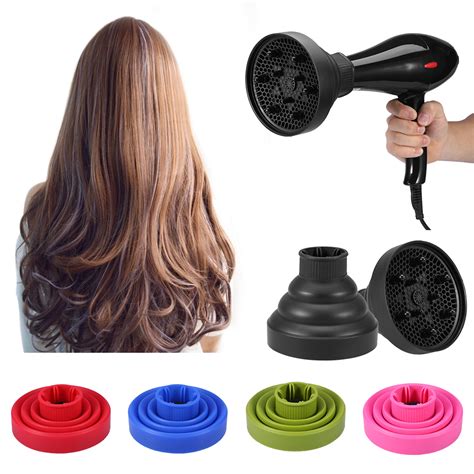 Zerone Foldable Hairdryer Diffuser Silicone Hair Dryer Collapsible