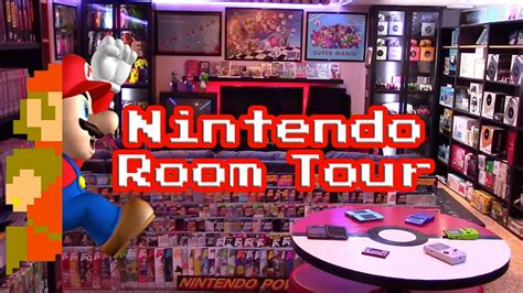 New Nintendo Room Tour Nintendo Collecting Youtube
