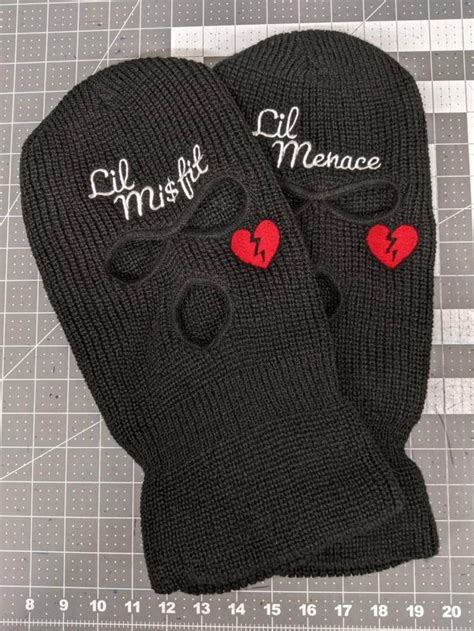 Custom Ski Mask Designer Lacey Ruby