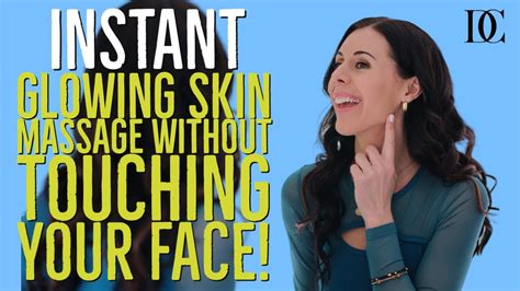Instant Glowing Skin Massage Without Touching Your Face Youtube