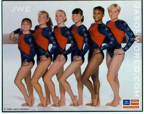 Magnificent Seven 1996 Team Usa Womens Gymnastics Female
