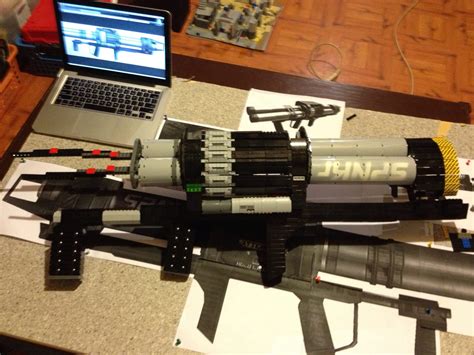 A Friend Of Mine Makes Life Size Lego Weapons Album On Imgur
