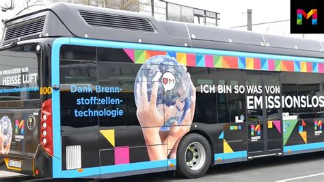 Der Brennstofffzellenbus der Mainzer Mobilität YouTube