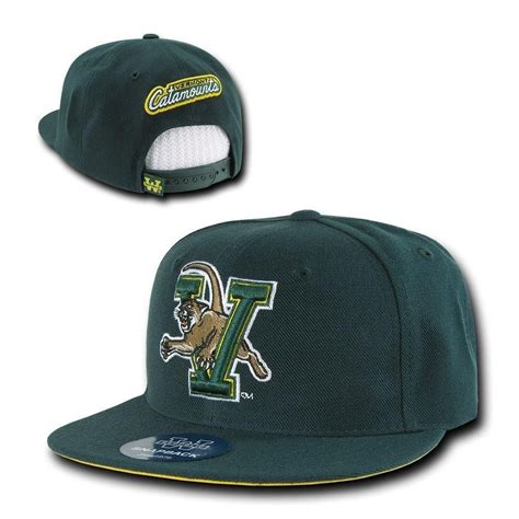 Ncaa University Of Vermont Catamounts Freshmen Snapback Baseball Caps Hats Green Caps Hats