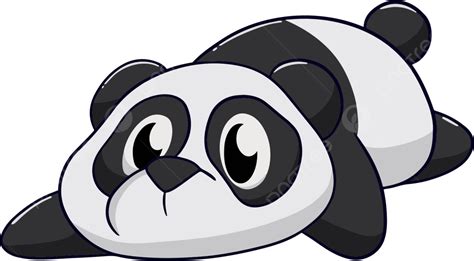 Cartoon Panda Illstration Cartoon Panda Cute Png And Vector With