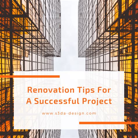 Renovation Tips For A Successful Project S3da Design Commercial