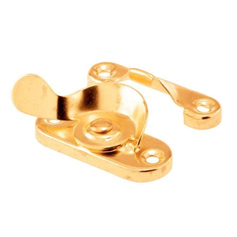 Prime Line Window Sash Lock And Keeper Cam Action Brass Plated 2