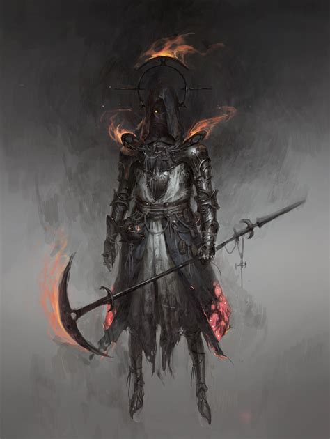 Artstation Incinerator Set In 2023 Samurai Drawing Demon Art