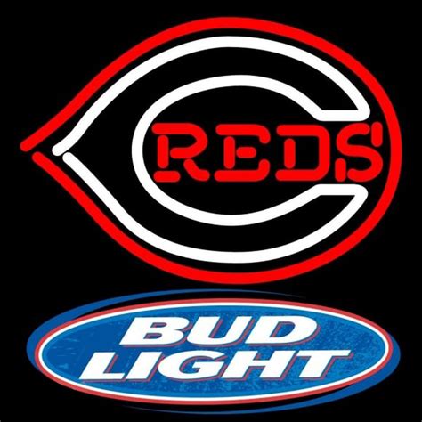 Custom Bud Light Logo Cincinnati Reds Mlb Beer Sign Neon Sign Usa