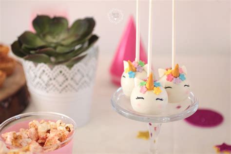 Unicorn Cake Pops Unicorn Birthday Party