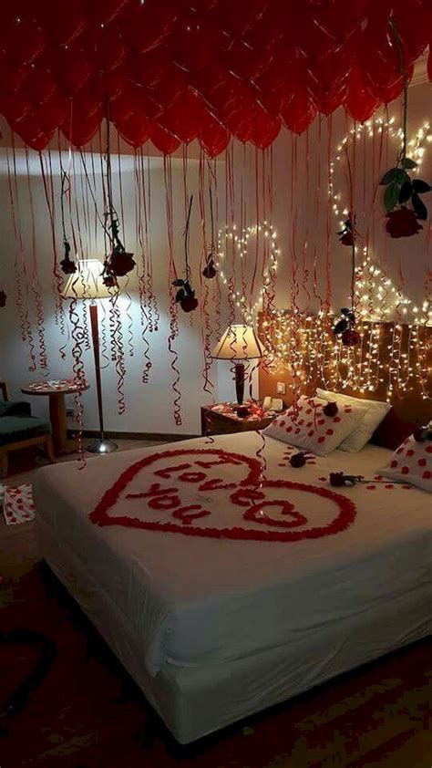 20 Valentines Day Bed Setup